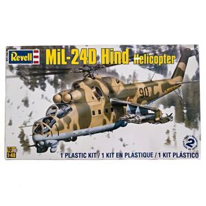 Revell 1/48 Mil-24D Hind Attack Helicopter Model Kit USSR Soviet - NEW